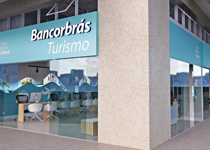 BANCORBRAS PLAZA - PLACA FACHADA