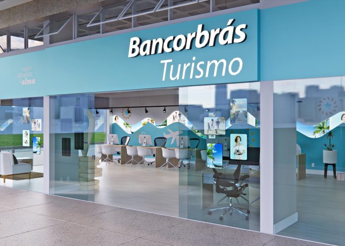 BANCORBRAS PLAZA - PLACA LATERAL